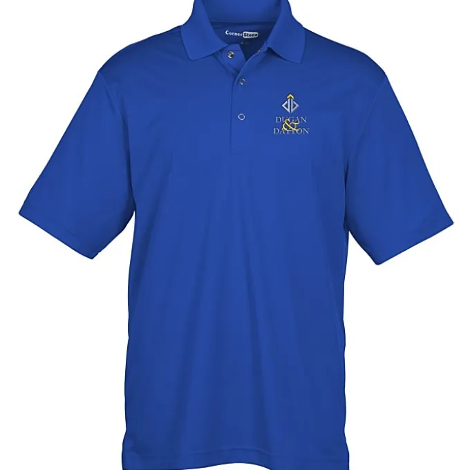 Snag Resistant Micro Pique Polo - Men's