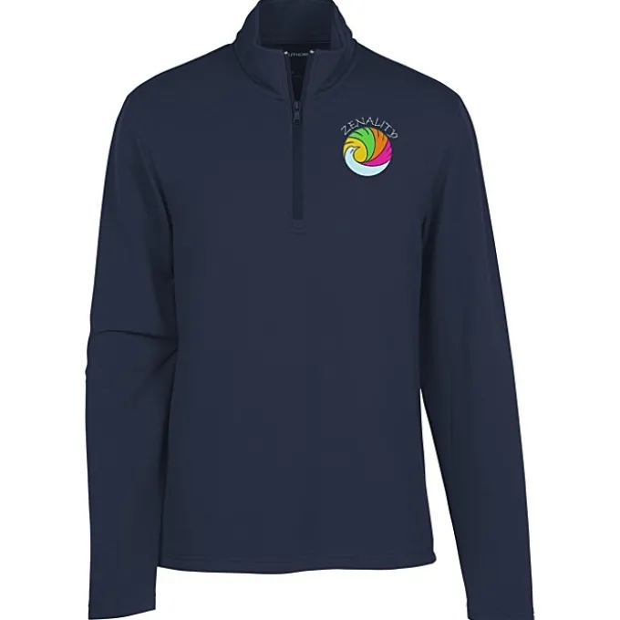 Snag Resistant Microterry 1/4-Zip Pullover - Men's
