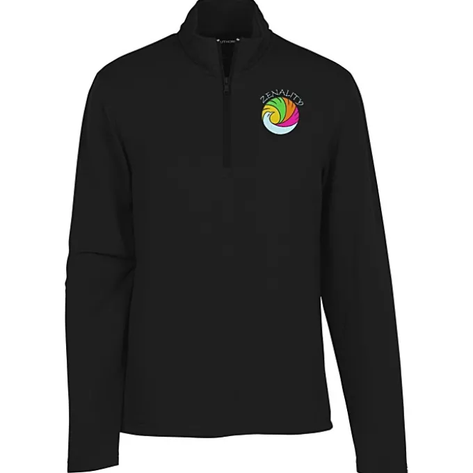 Snag Resistant Microterry 1/4-Zip Pullover - Men's