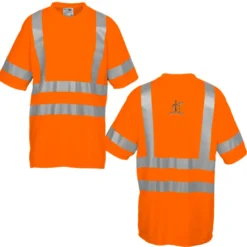 Snag-Resistant Reflective Short Sleeve T-Shirt