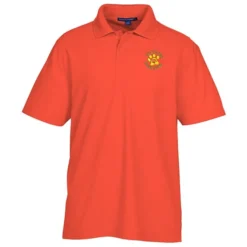 Snag Resistant Textured Performance Polo - Men's