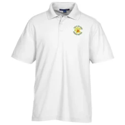 Snag Resistant Textured Performance Polo - Men's