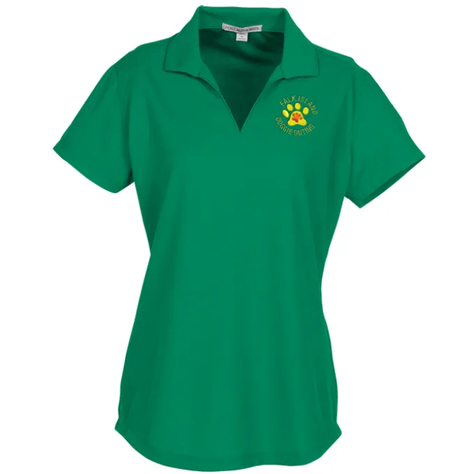 Snag Resistant Textured Performance Polo - Ladies' - 24 hr