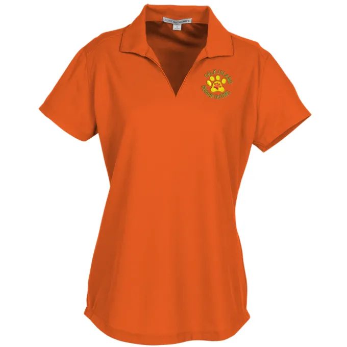 Snag Resistant Textured Performance Polo - Ladies' - 24 hr