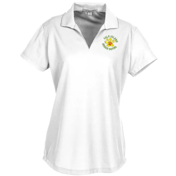 Snag Resistant Textured Performance Polo - Ladies' - 24 hr