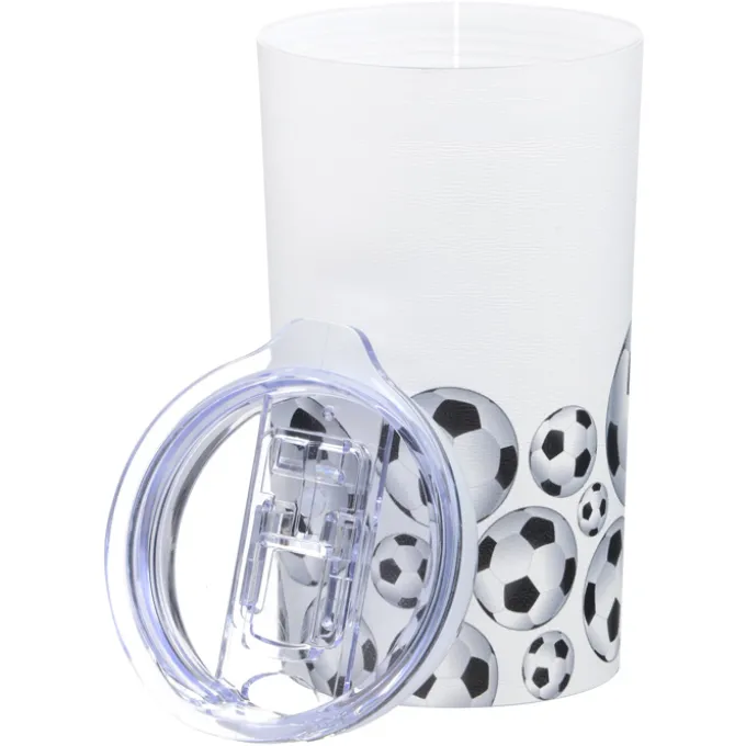Soccer Full Color Travel Tumbler - 20 oz