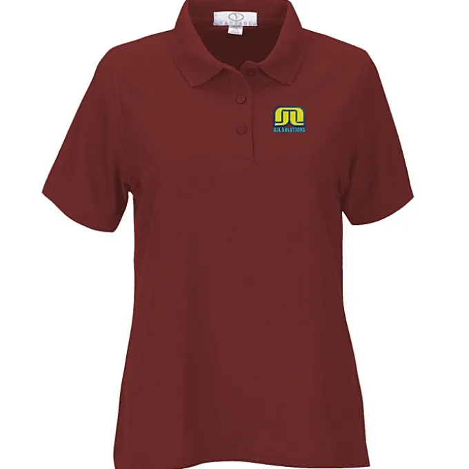 Soft-Blend Double-Tuck Polo - Ladies'