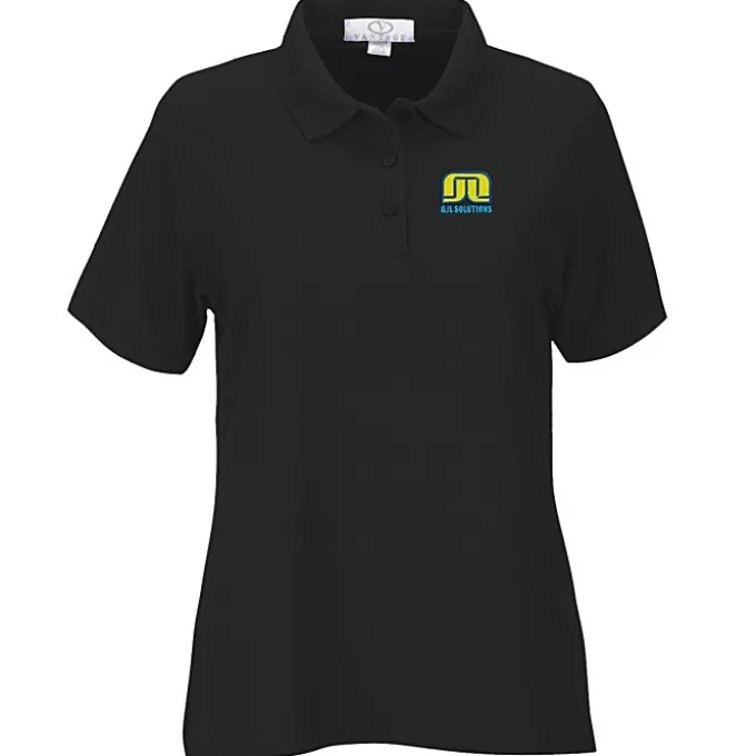 Soft-Blend Double-Tuck Polo - Ladies'