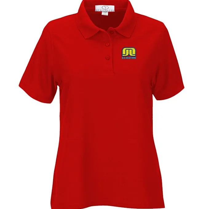 Soft-Blend Double-Tuck Polo - Ladies'