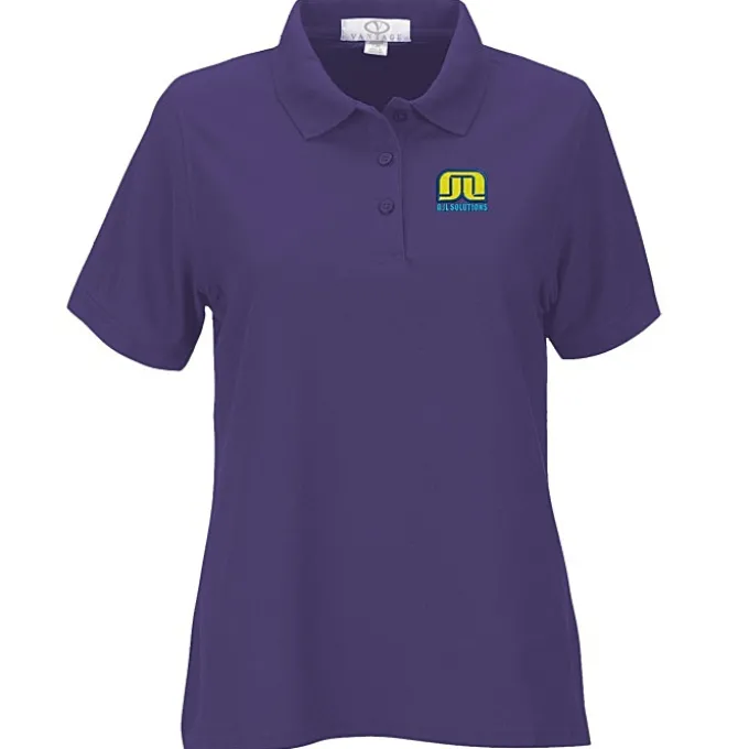 Soft-Blend Double-Tuck Polo - Ladies'