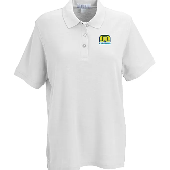 Soft-Blend Double-Tuck Polo - Ladies'
