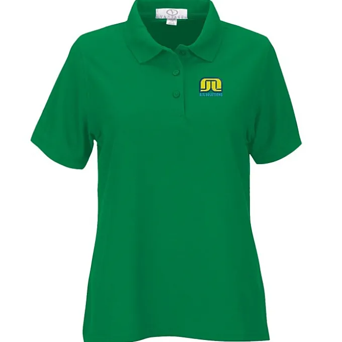 Soft-Blend Double-Tuck Polo - Ladies'