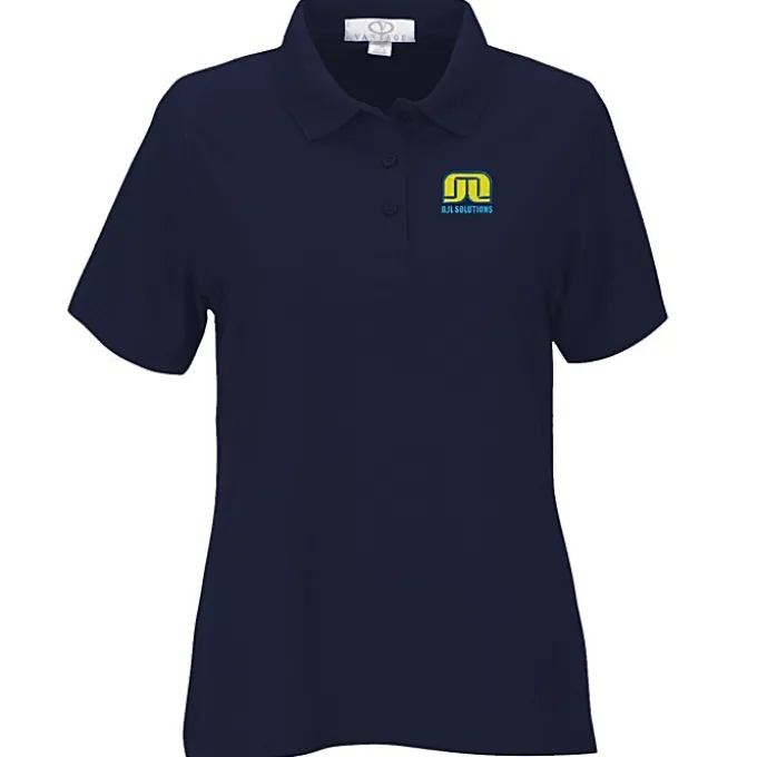 Soft-Blend Double-Tuck Polo - Ladies'