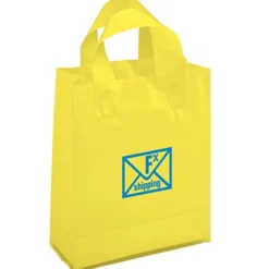 Soft-Loop Frosted Shopper - 10 inches x 8 inches