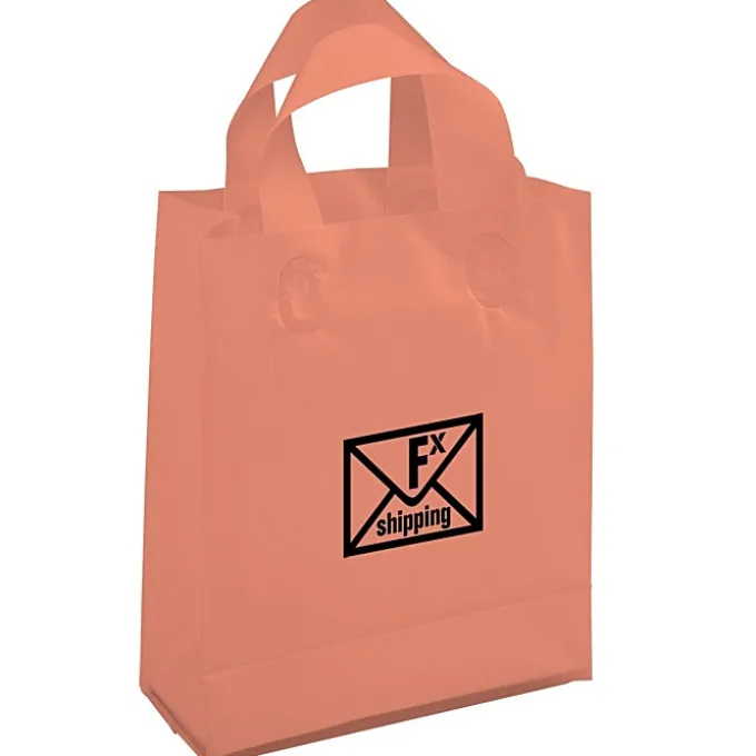 Soft-Loop Frosted Shopper - 10 inches x 8 inches