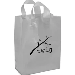 Soft-Loop Frosted Shopper - 13 inches x 10 inches