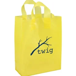 Soft-Loop Frosted Shopper - 13 inches x 10 inches
