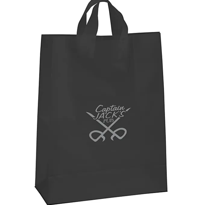 Soft-Loop Frosted Shopper - 17 inches x 13 inches