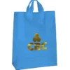 Soft-Loop Frosted Shopper - 17 inches x 13 inches - Foil