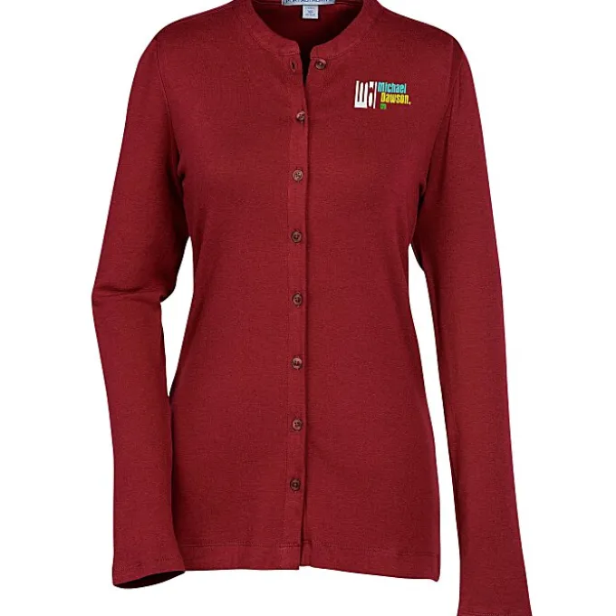 Soft Stretch Buttonfront Cardigan - Ladies'
