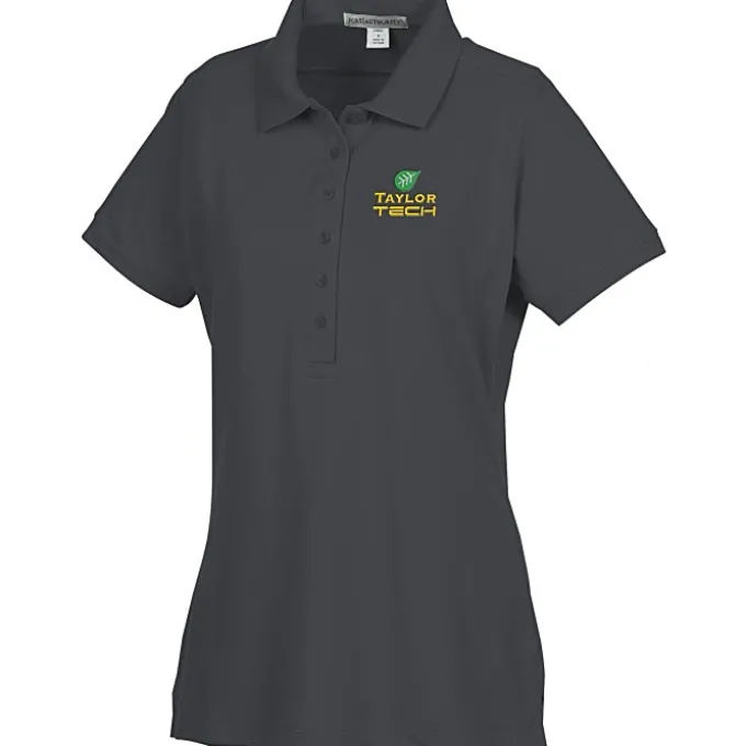 Soft Stretch Pique Polo - Ladies' - 24 hr