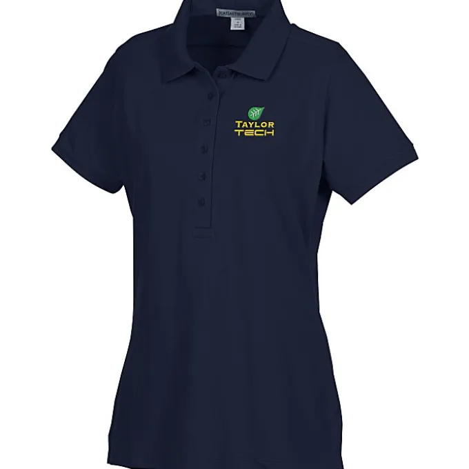 Soft Stretch Pique Polo - Ladies' - 24 hr