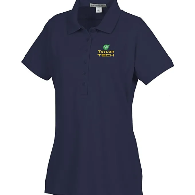 Soft Stretch Pique Polo - Ladies' - 24 hr
