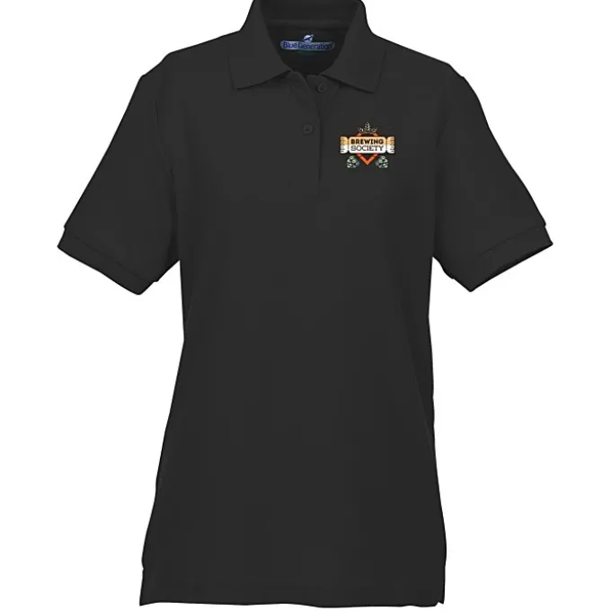Soft Touch Pique Sport Shirt - Ladies' - Full Color