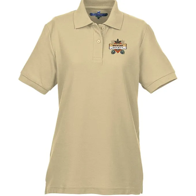 Soft Touch Pique Sport Shirt - Ladies' - Full Color