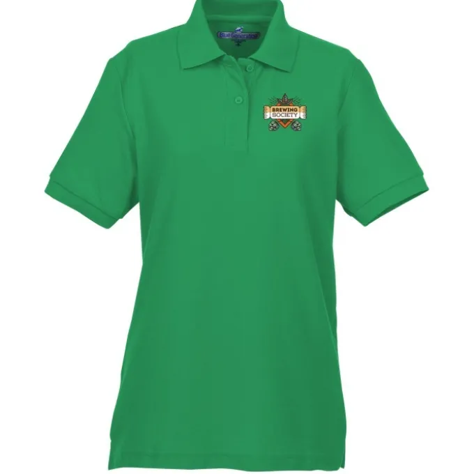Soft Touch Pique Sport Shirt - Ladies' - Full Color