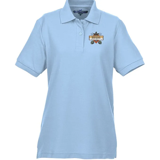 Soft Touch Pique Sport Shirt - Ladies' - Full Color