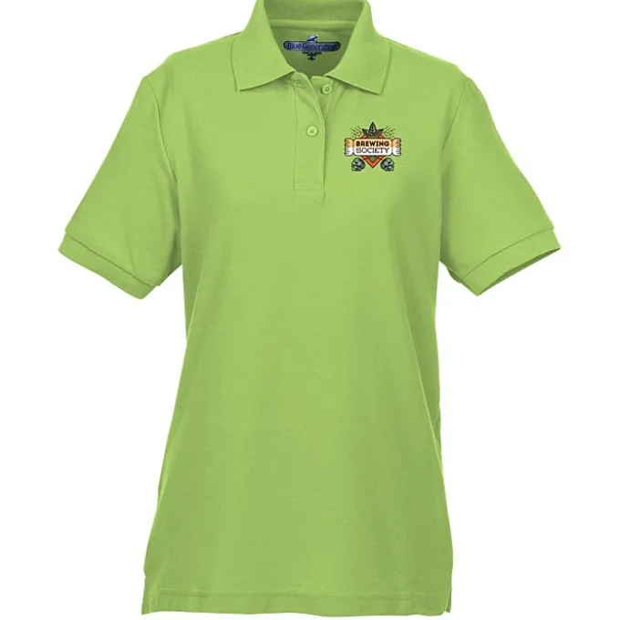 Soft Touch Pique Sport Shirt - Ladies' - Full Color