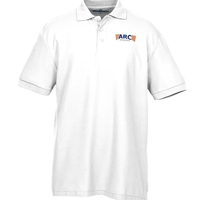 Soft Touch Pique Sport Shirt - Men's - Embroidered