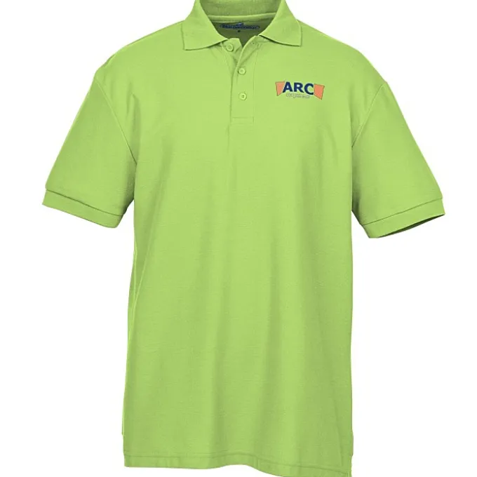 Soft Touch Pique Sport Shirt - Men's - Embroidered