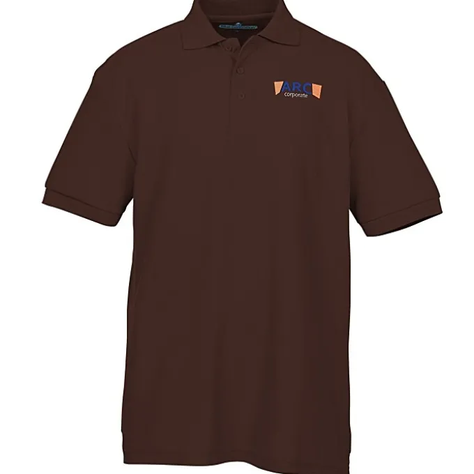 Soft Touch Pique Sport Shirt - Men's - Embroidered