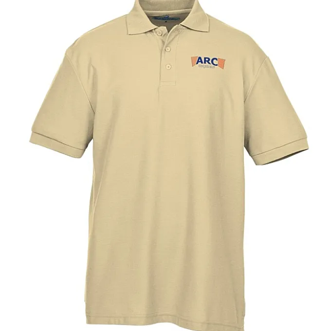 Soft Touch Pique Sport Shirt - Men's - Embroidered