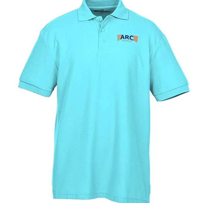 Soft Touch Pique Sport Shirt - Men's - Embroidered