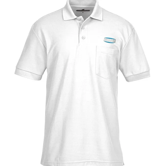 Soft Touch Pique Sport Shirt with Pocket - Men's