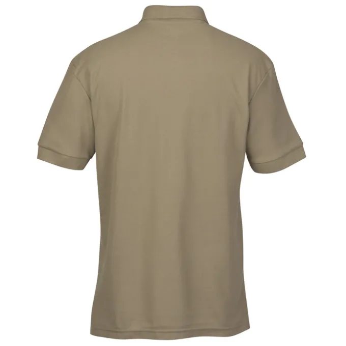 Soft Touch Pique Sport Shirt with Pocket - Men's