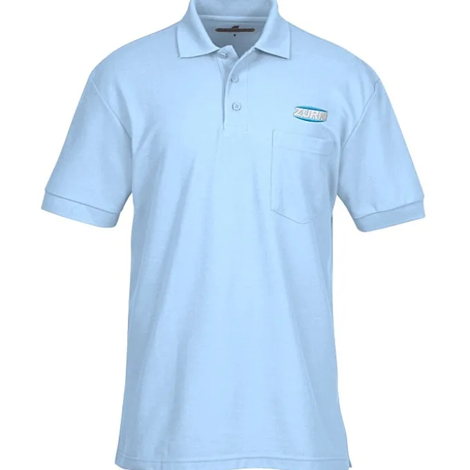 Soft Touch Pique Sport Shirt with Pocket - Men's