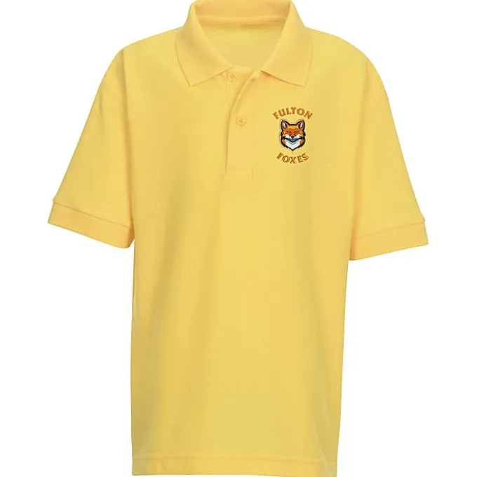 Soft Touch Pique Sport Shirt - Youth - Embroidered