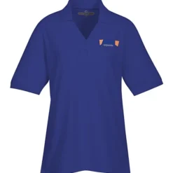 Soft Touch Pique Y-Placket Sport Shirt - Ladies' - Embroidered