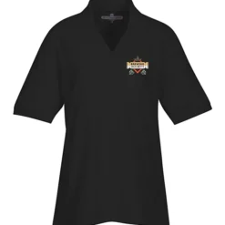Soft Touch Pique Y-Placket Sport Shirt - Ladies' - Full Color
