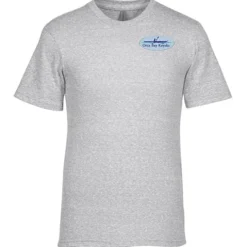 Soft Tri-Blend Jersey T-Shirt - Embroidered