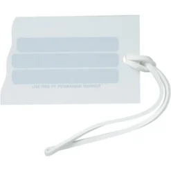 Soft Vinyl Full Color Luggage Tag - North Dakota