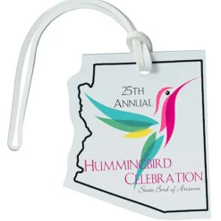 Soft Vinyl Full Color Luggage Tag - Arizona