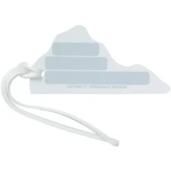 Soft Vinyl Full Color Luggage Tag - Virginia