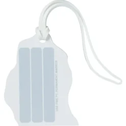 Soft Vinyl Full Color Luggage Tag - Lower Michigan