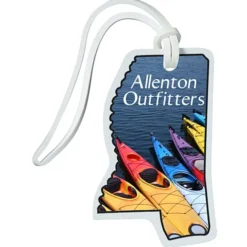 Soft Vinyl Full Color Luggage Tag - Mississippi