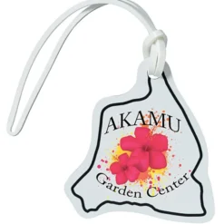 Soft Vinyl Full Color Luggage Tag - Hawaii